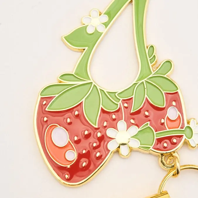Strawberry Safety Keychain - Image 3