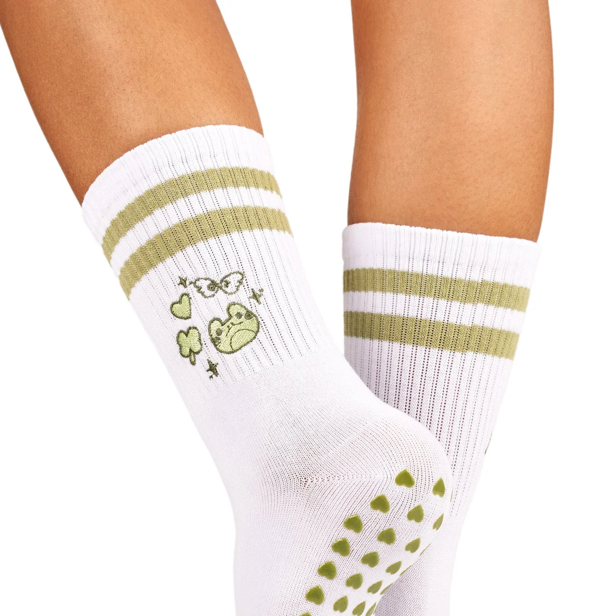Everyday Grip Socks - Moss the Frog - Image 3